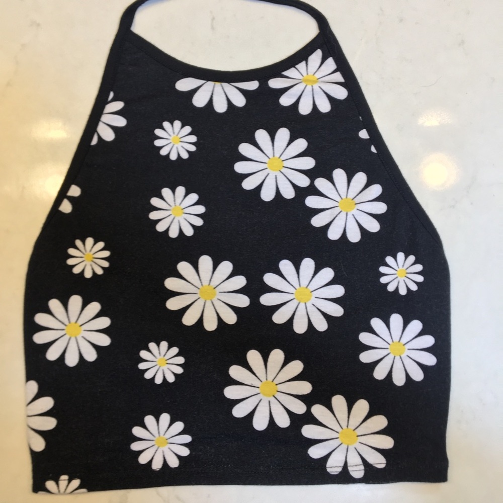 Daisy Halter Crop Top